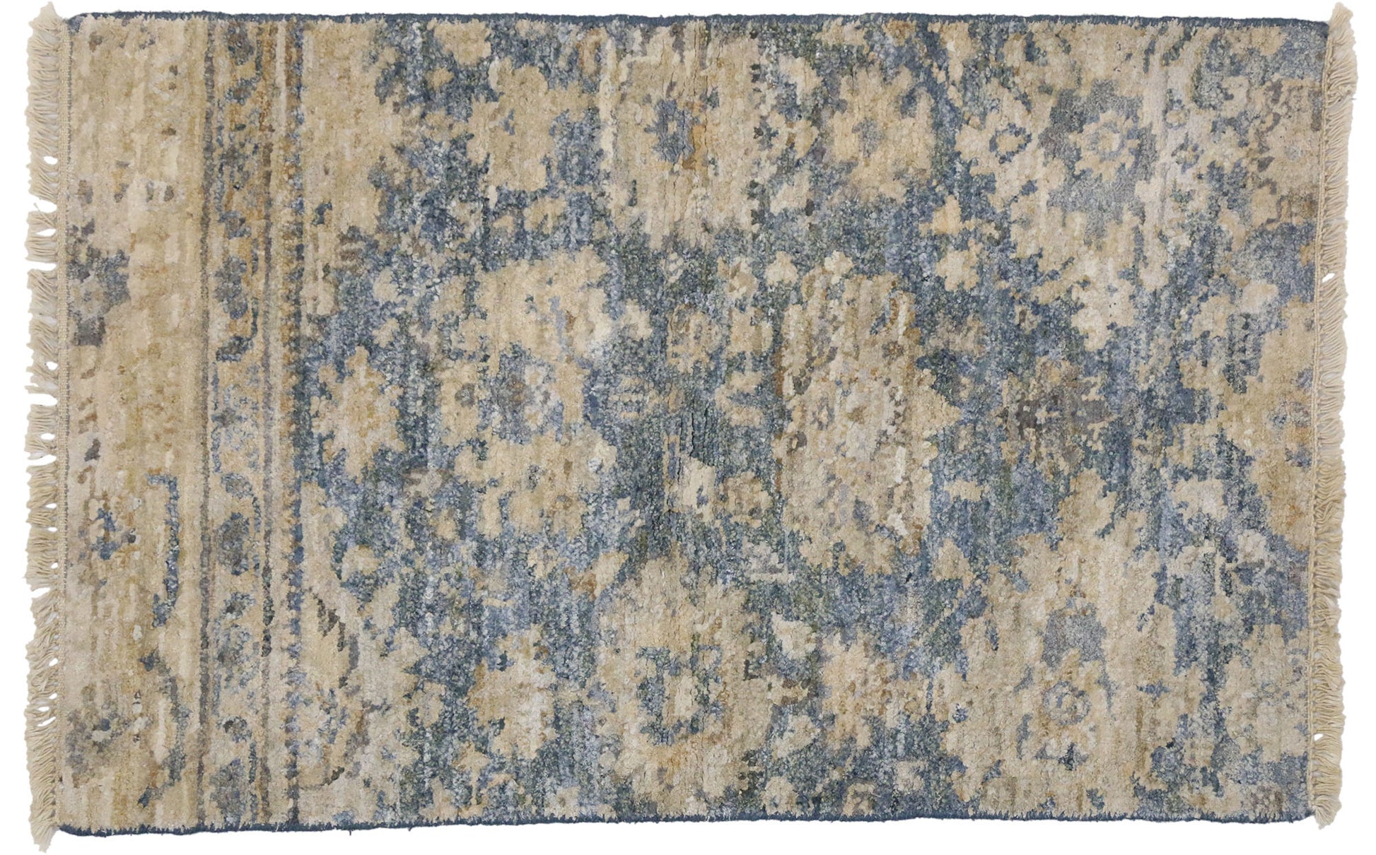 2 x 3 Modern Wagireh Oushak Rug 30368