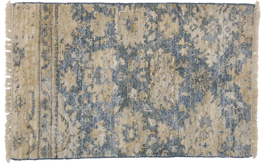 2 x 3 Modern Wagireh Oushak Rug 30368