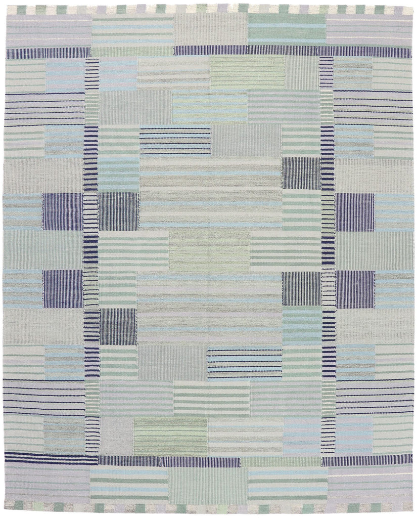 10 x 13 Swedish Inspired Kilim Rug 30636