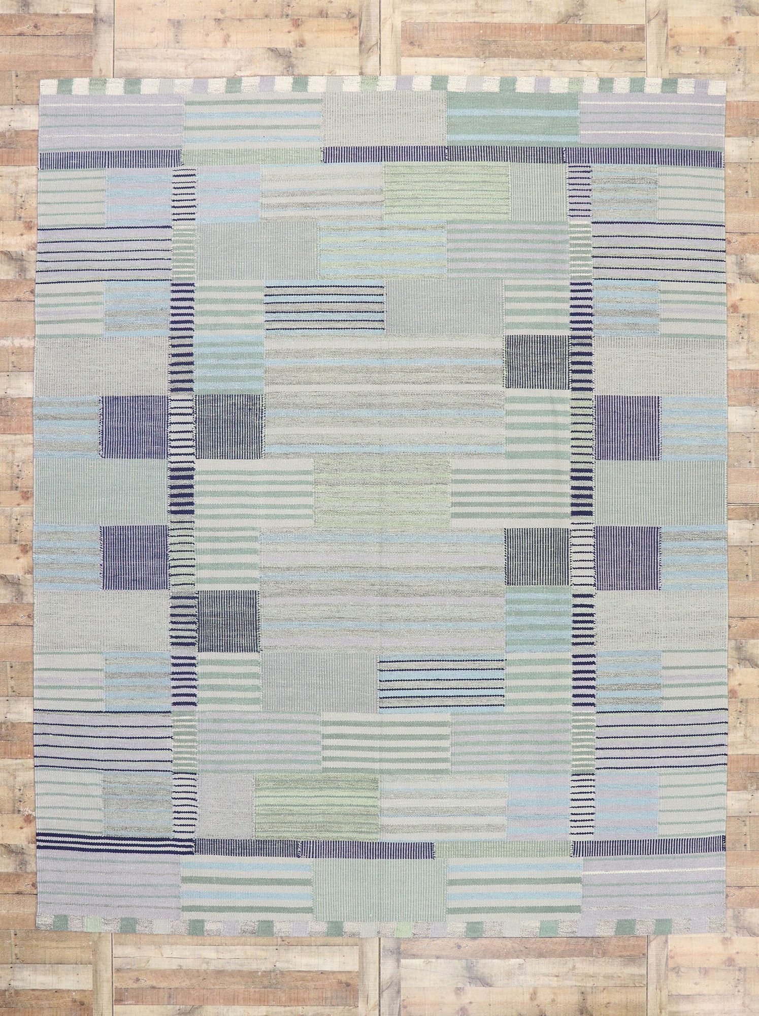10 x 13 Swedish Inspired Kilim Rug 30636