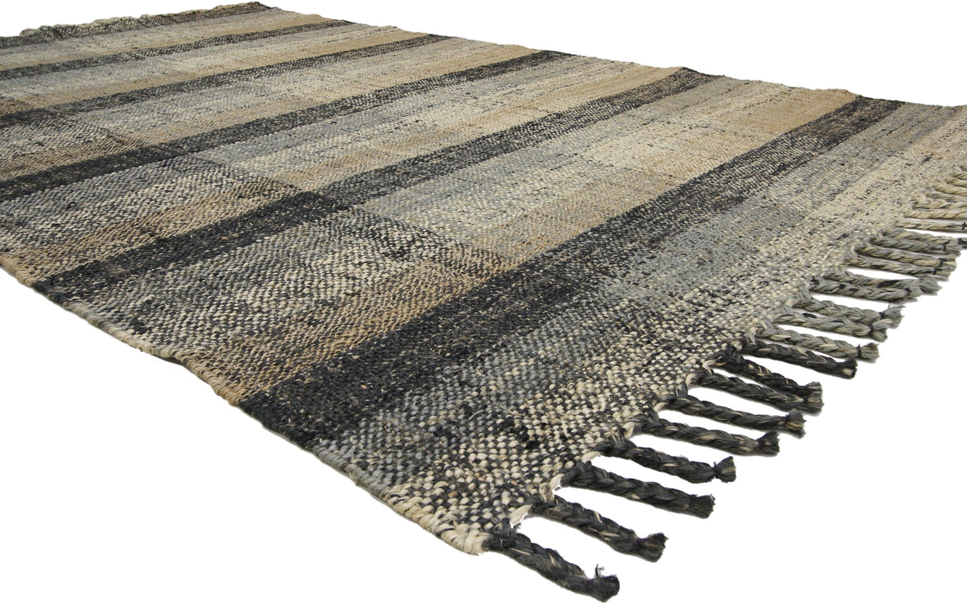 5 x 8 Modern Dhurrie Rug 30377