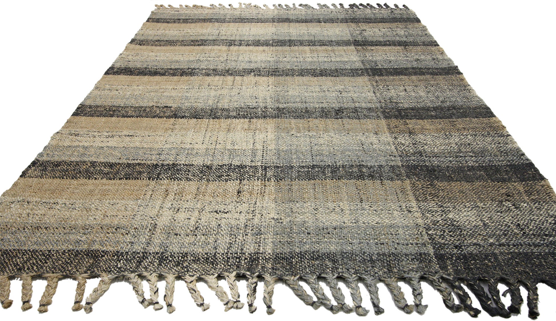 5 x 8 Modern Dhurrie Rug 30377