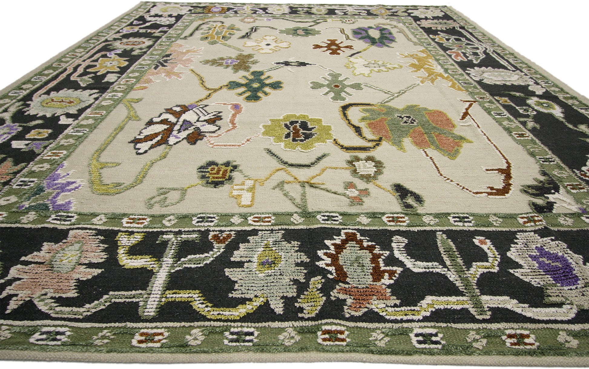 10 x 13 Oushak Souf Rug 30389