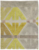 3 x 3 Modern High-Low Wagireh Rug 30391