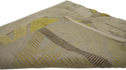 3 x 3 Modern High-Low Wagireh Rug 30393