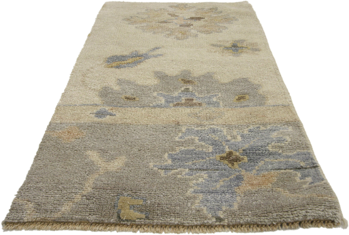 2 x 3 Modern Wagireh Oushak Rug 30395