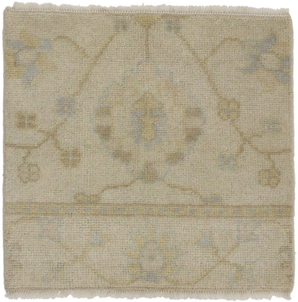 2 x 2 Modern Oushak Wagireh Rug 30396