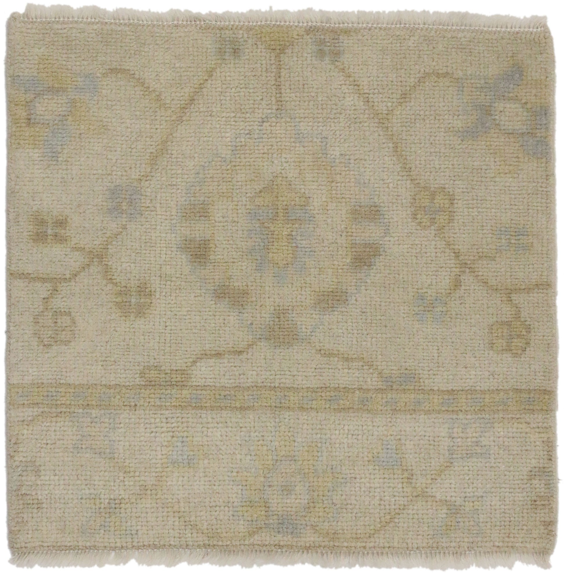 2 x 2 Modern Oushak Wagireh Rug 30396