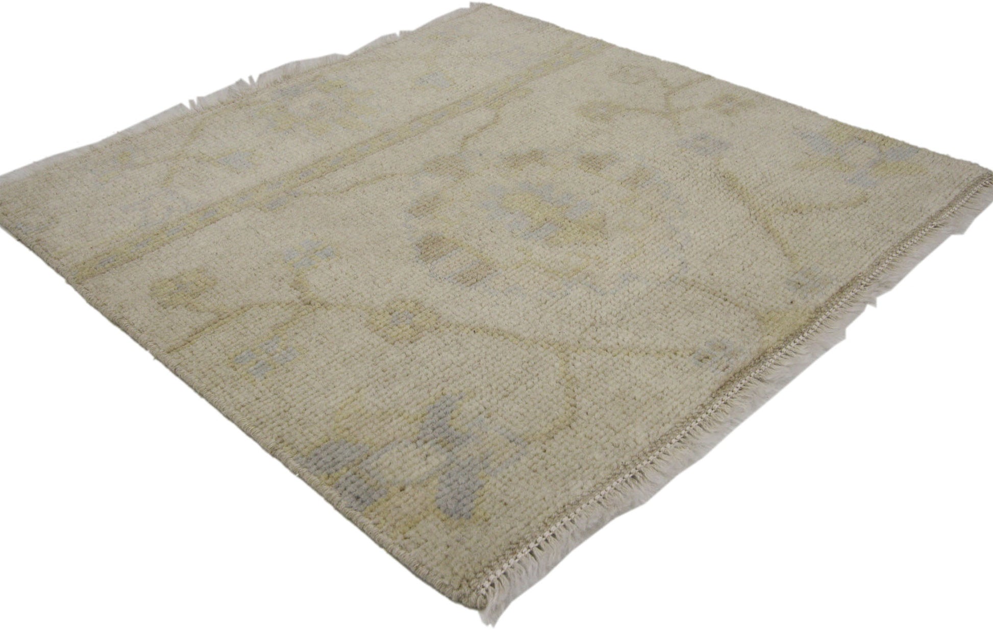 2 x 2 Modern Oushak Wagireh Rug 30396