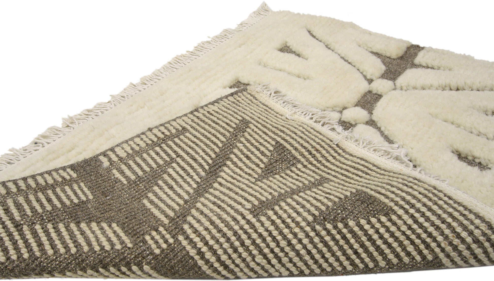 2 x 3 Modern High-Low Wagireh Rug 30399
