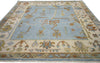 6 x 7 Contemporary Blue Oushak Rug 30402