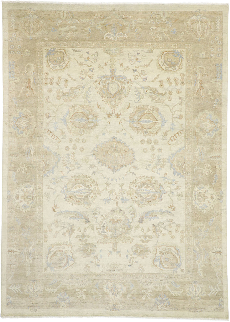 10 x 14 Transitional Oushak Rug 30407