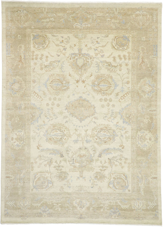 10 x 14 Transitional Oushak Rug 30407