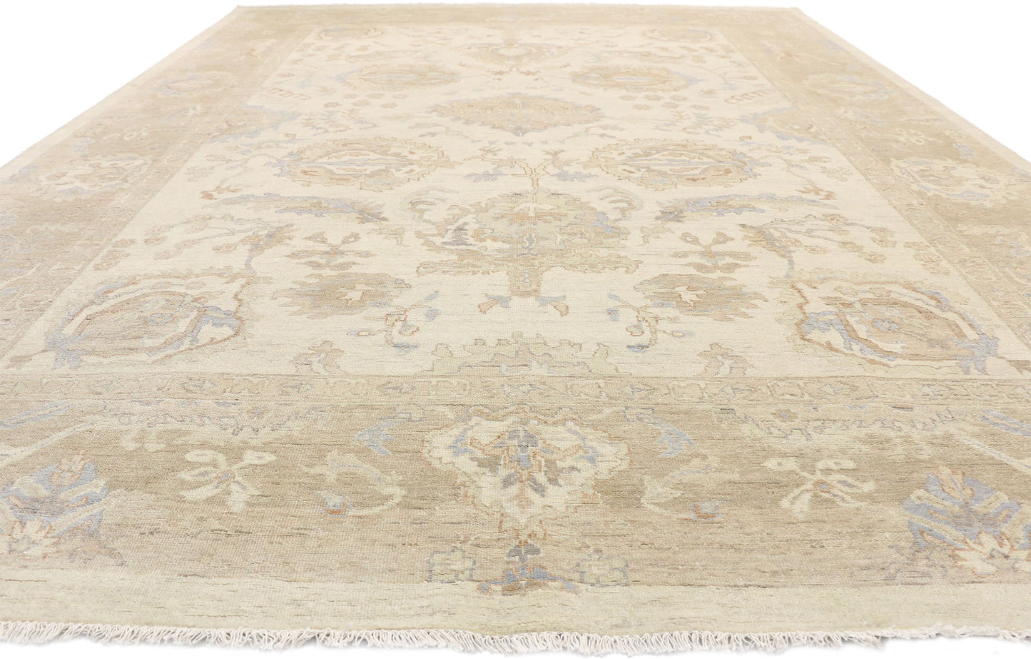 10 x 14 Transitional Oushak Rug 30407