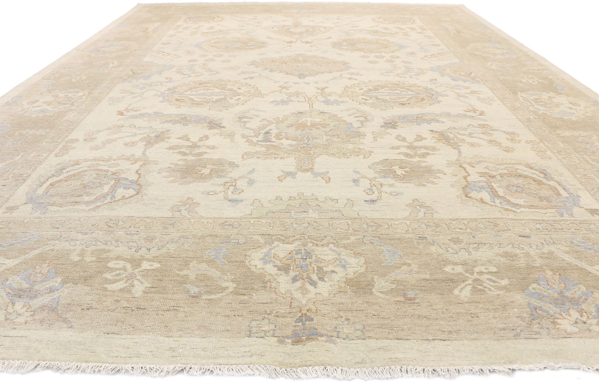 10 x 14 Transitional Oushak Rug 30407