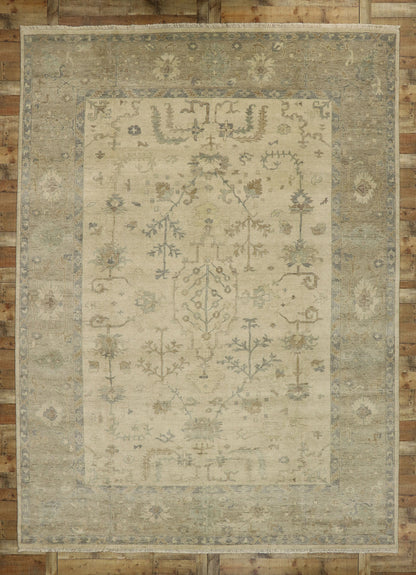 10 x 14 Transitional Oushak Rug 30419