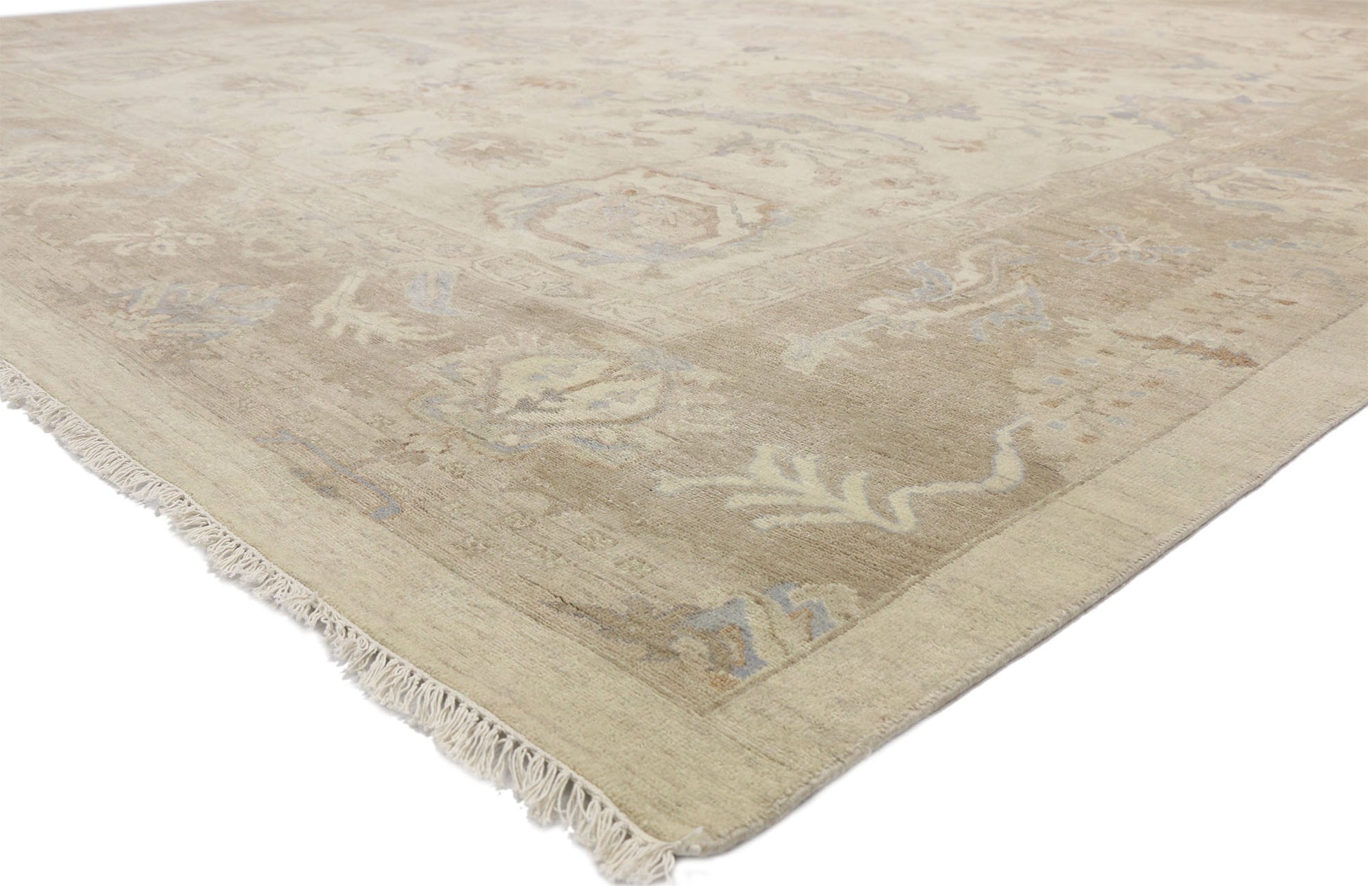 12 x 15 Vintage-Inspired Oushak Rug 30425