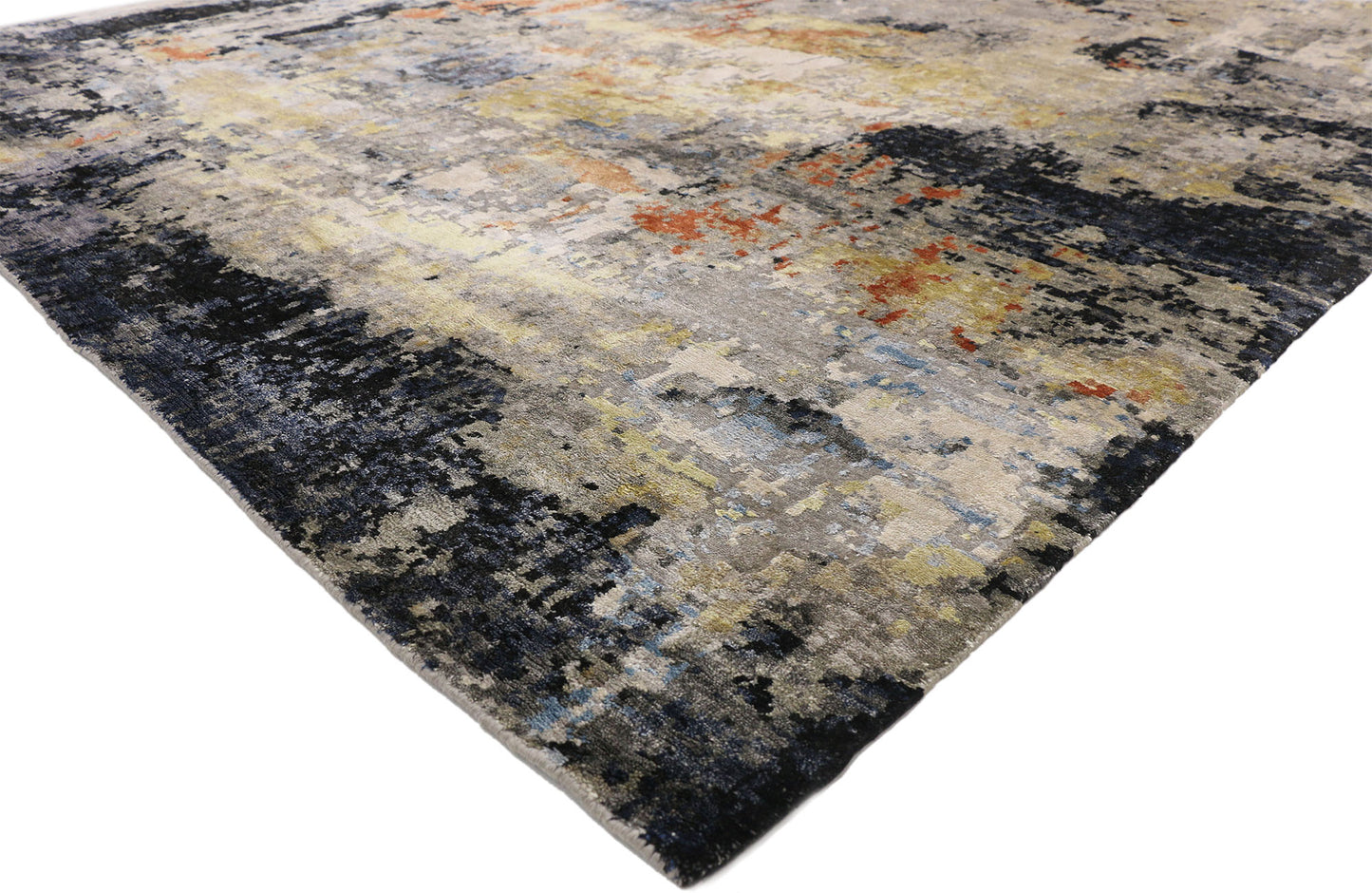8 x 10 Contemporary Abstract Indian Rug 30429