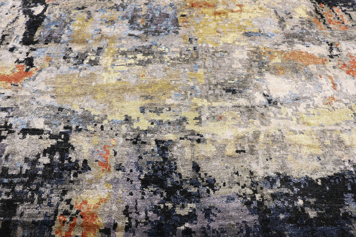8 x 10 Contemporary Abstract Indian Rug 30429