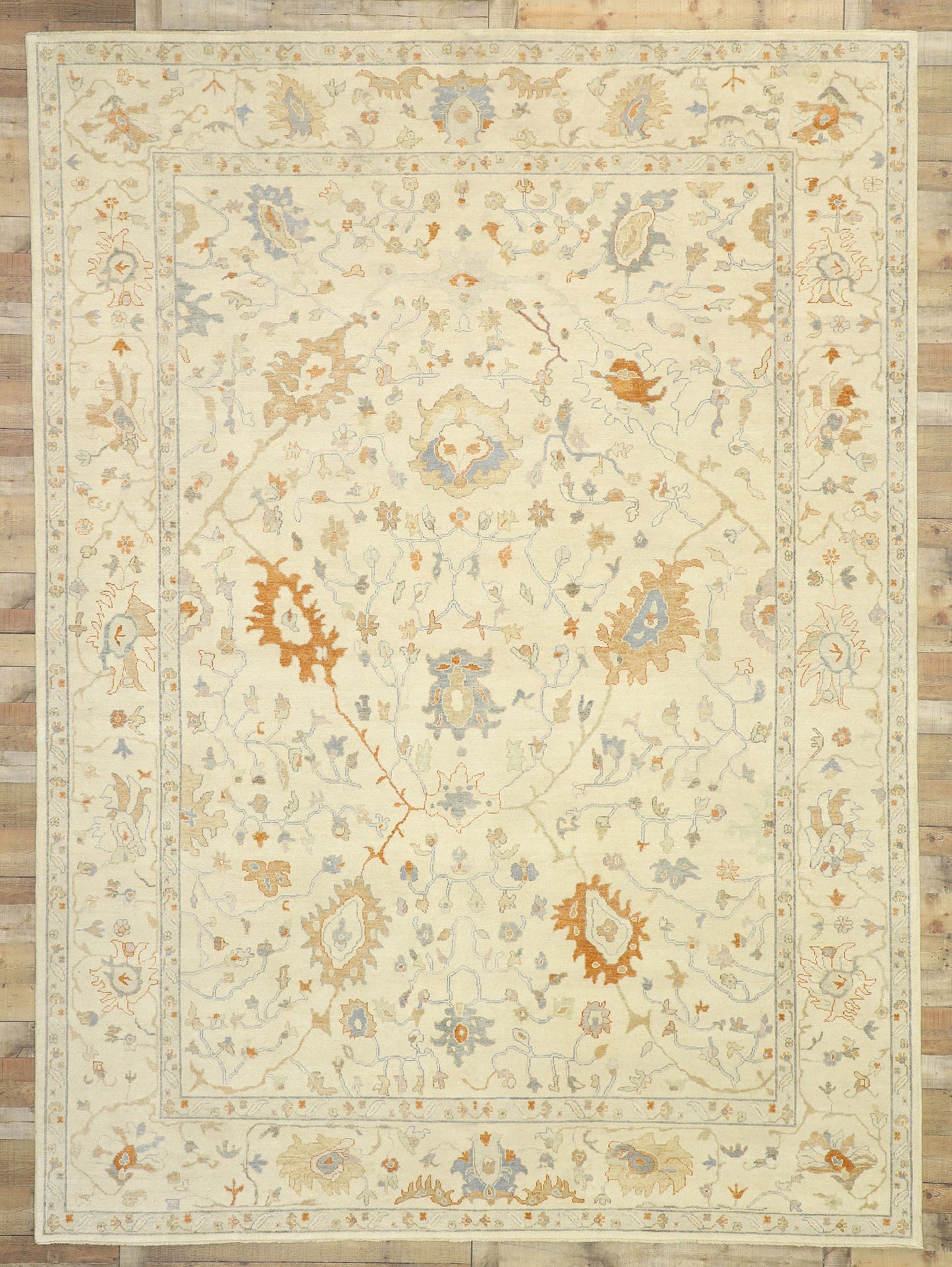 10 x 14 Transitional Oushak Rug 30460