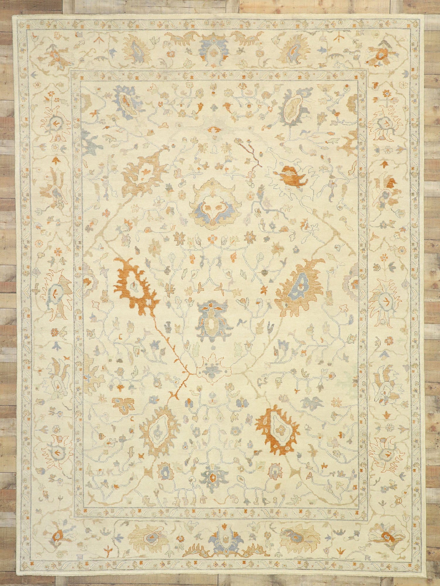 10 x 14 Transitional Oushak Rug 30460