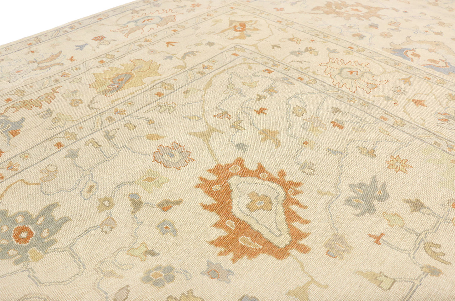 10 x 14 Transitional Oushak Rug 30460