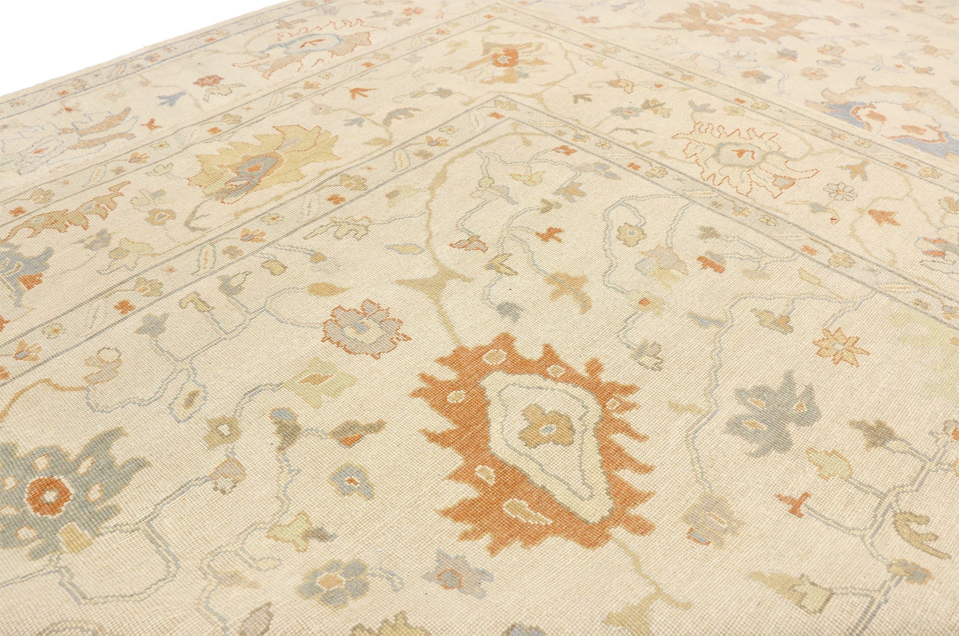 10 x 14 Transitional Oushak Rug 30460