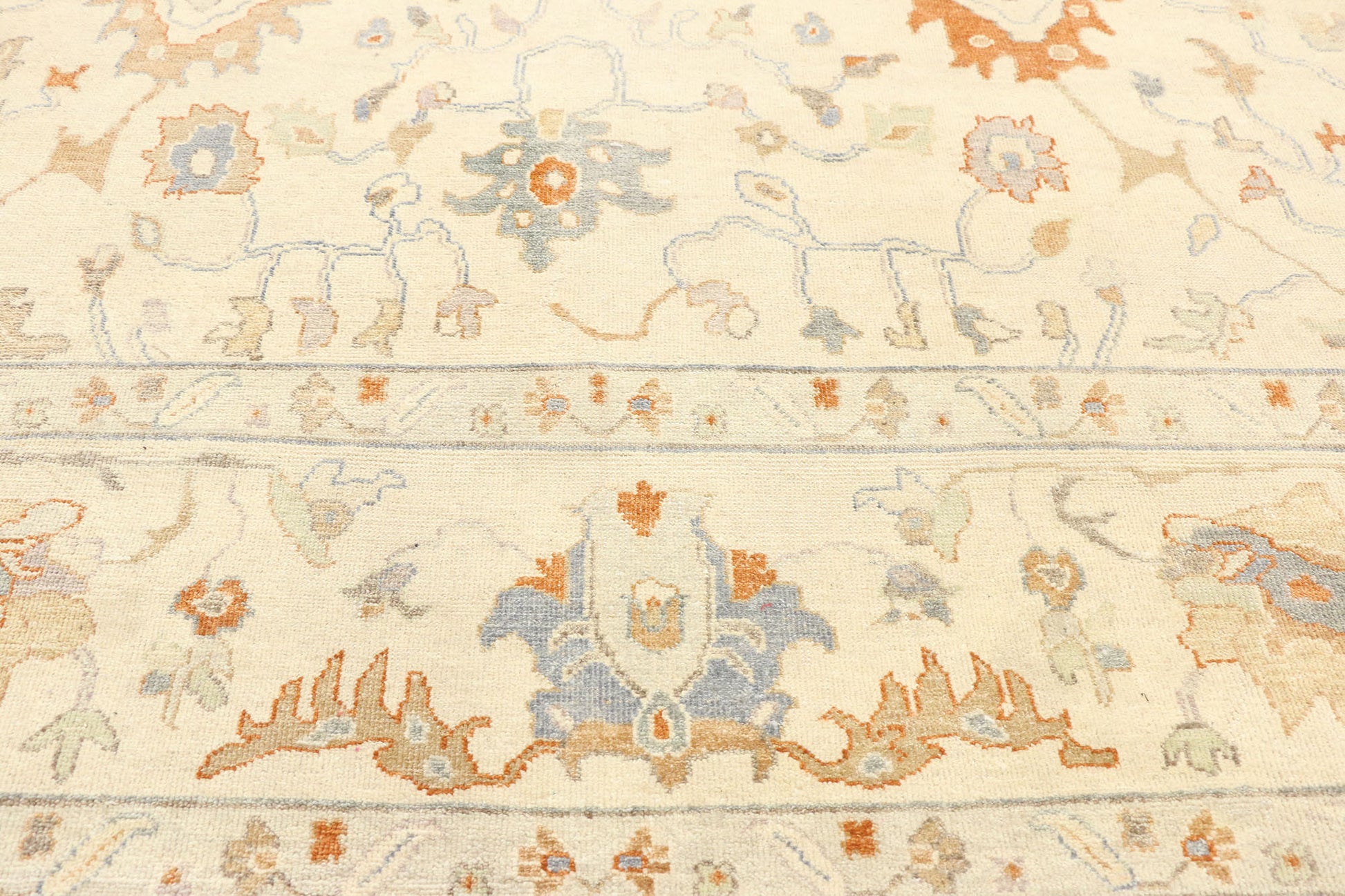 10 x 14 Transitional Oushak Rug 30460