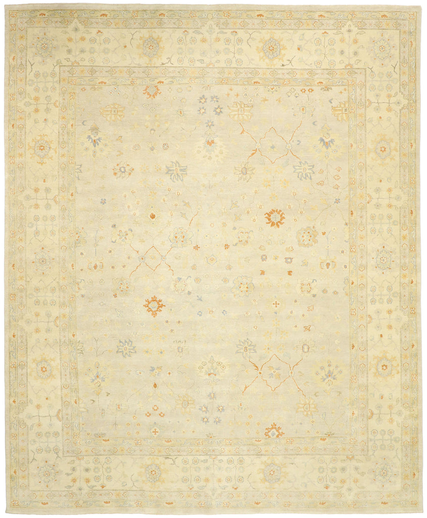 12 x 15 Contemporary Indian Oushak Rug 30461