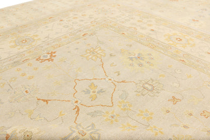 12 x 15 Contemporary Indian Oushak Rug 30461