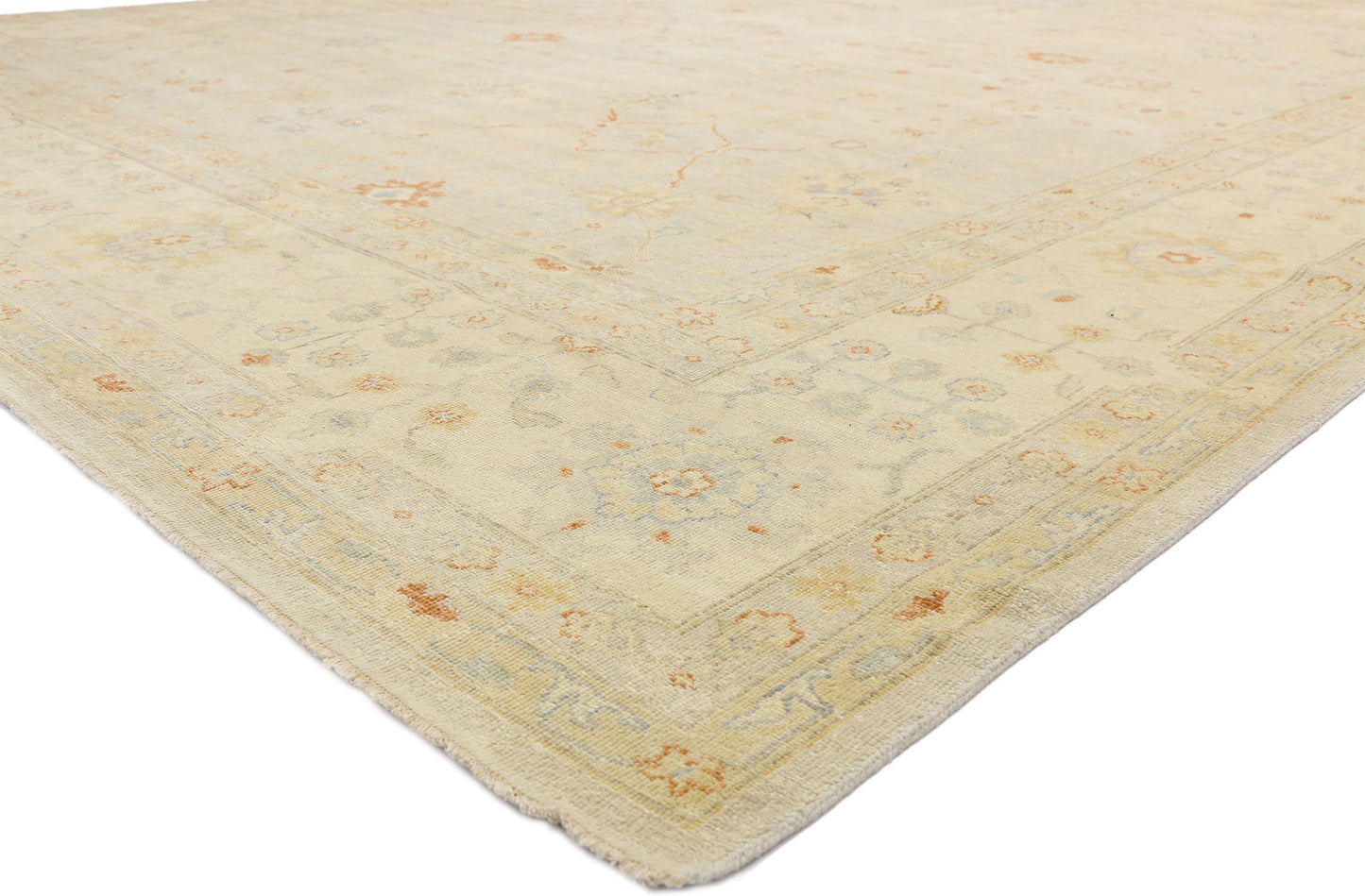 12 x 15 Contemporary Indian Oushak Rug 30461