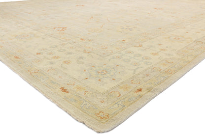 12 x 15 Contemporary Indian Oushak Rug 30461