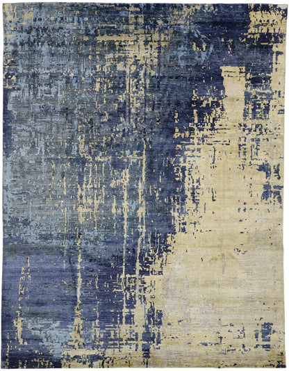 9 x 12 Contemporary Indian Transitional Rug 30463
