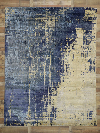 9 x 12 Contemporary Indian Transitional Rug 30463