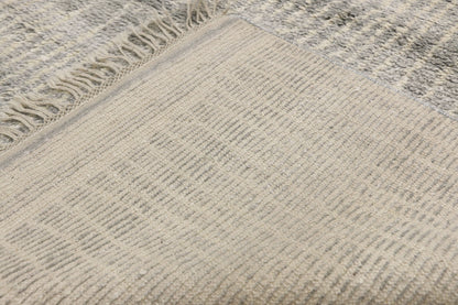 10 x 13 Contemporary Gray Moroccan Rug 30475