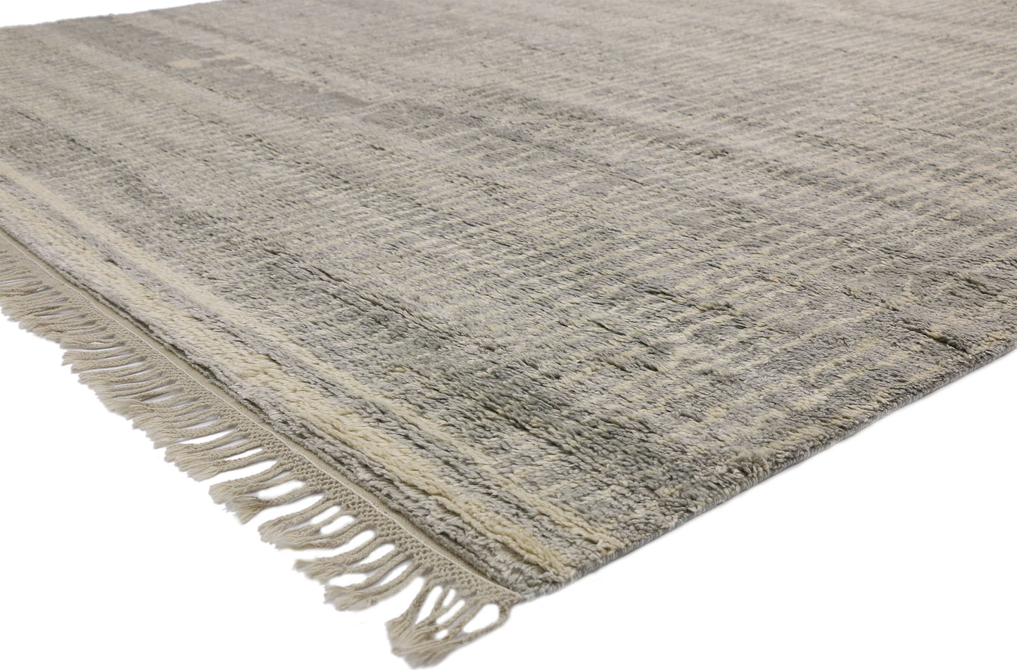10 x 13 Contemporary Gray Moroccan Rug 30475