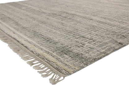 10 x 13 Contemporary Gray Moroccan Rug 30475