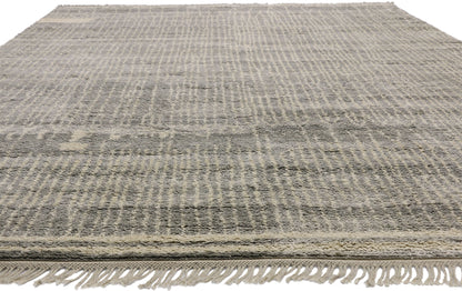 10 x 13 Contemporary Gray Moroccan Rug 30475