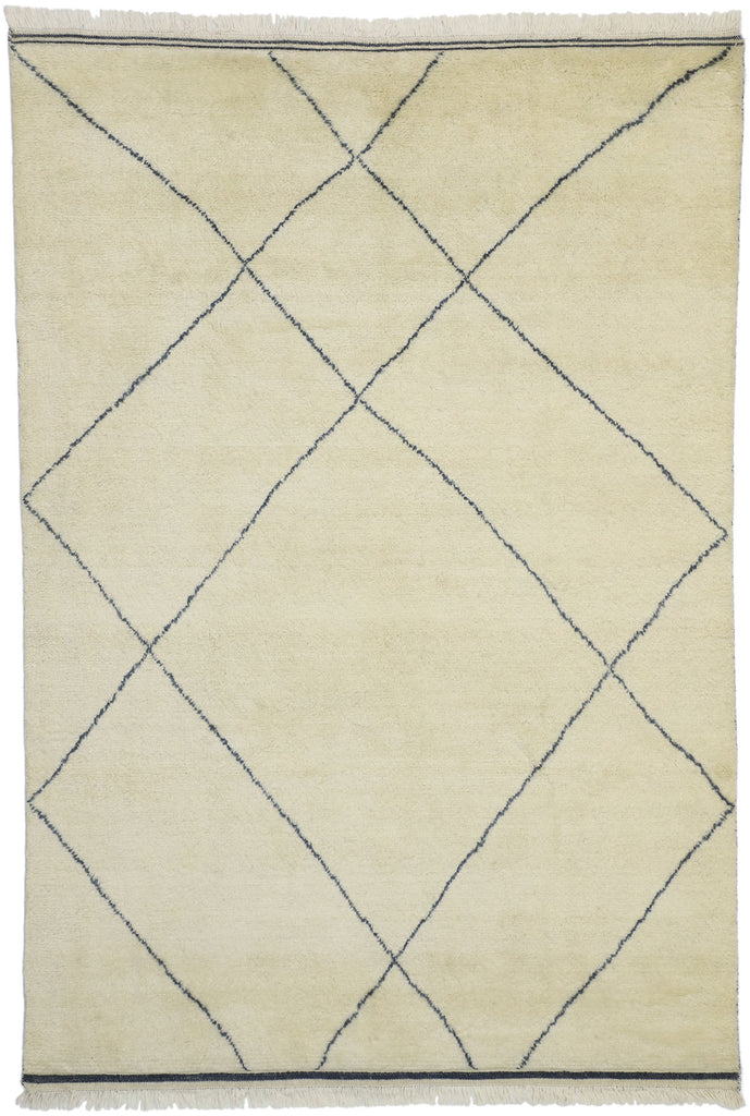 6 x 9 Organic Modern Moroccan Rug 30484