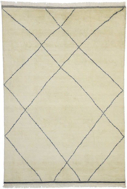 6 x 9 Organic Modern Moroccan Rug 30484