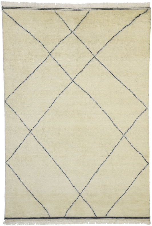 6 x 9 Organic Modern Moroccan Rug 30484