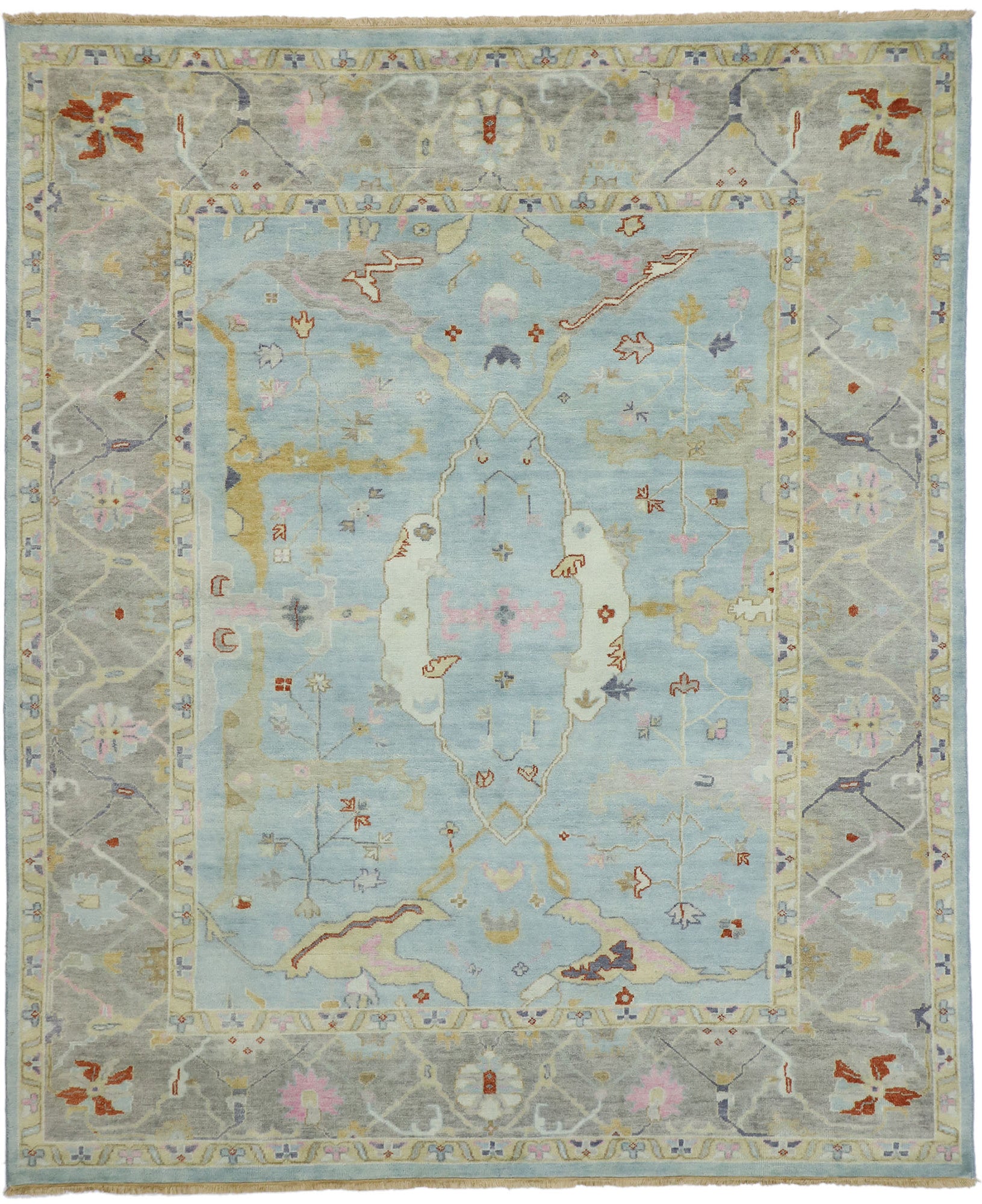 8 x 10 Oushak Rug 30489