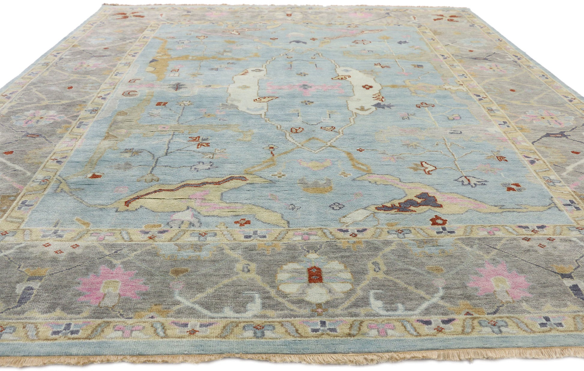 8 x 10 Oushak Rug 30489