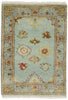 2 x 3 Colorful Oushak Rug 30495