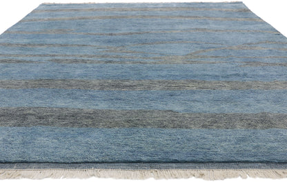 9 x 10 Abstract Moroccan Rug 30499