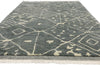 6 x 9 Modern Gray Moroccan Rug 30501