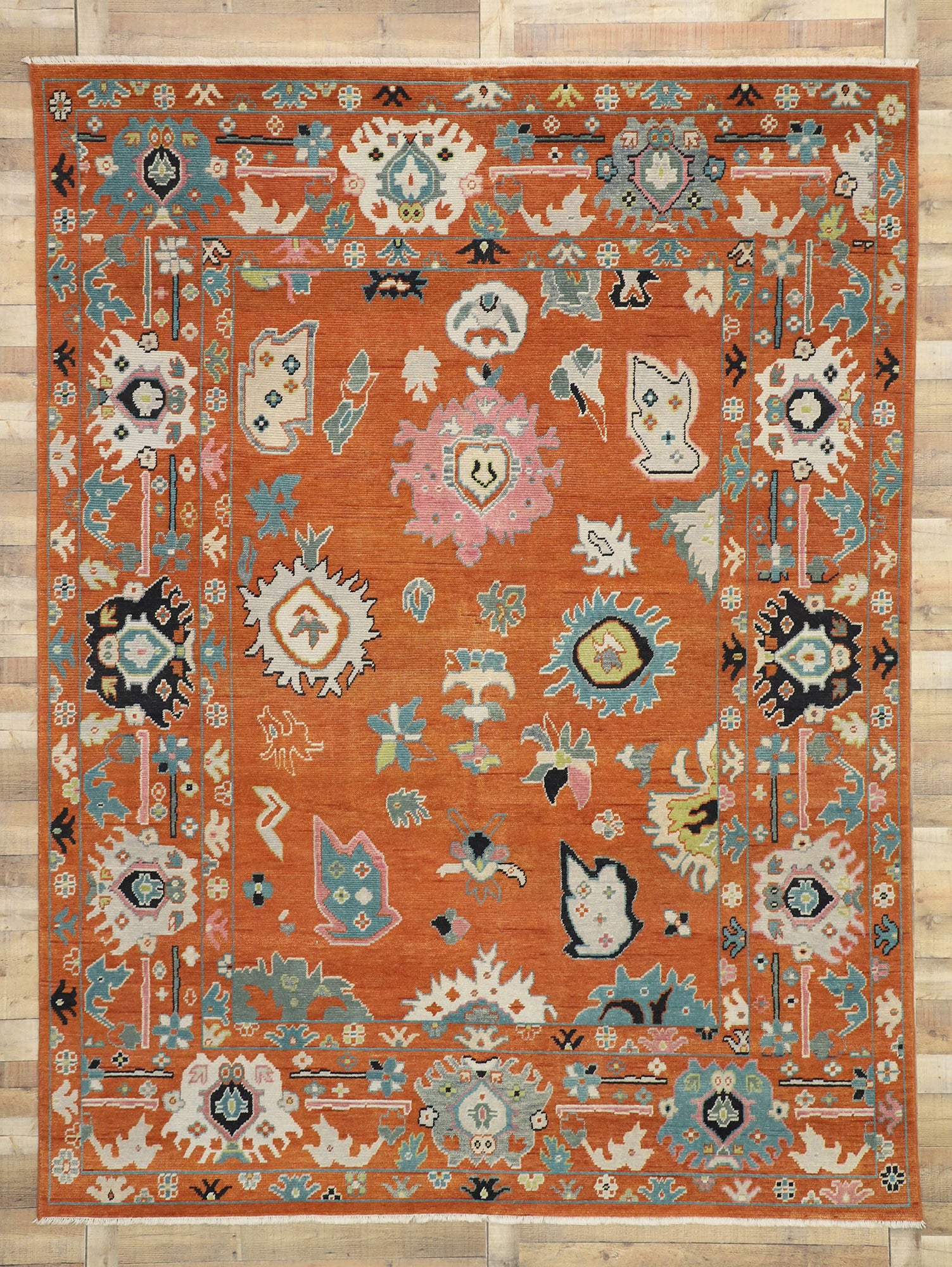 9 x 12 Oushak Rug 30502