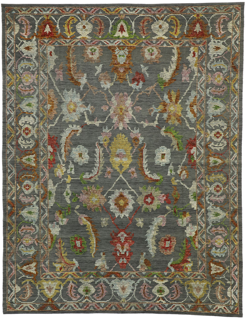 10 x 12 Contemporary Oushak Souf Rug 30515