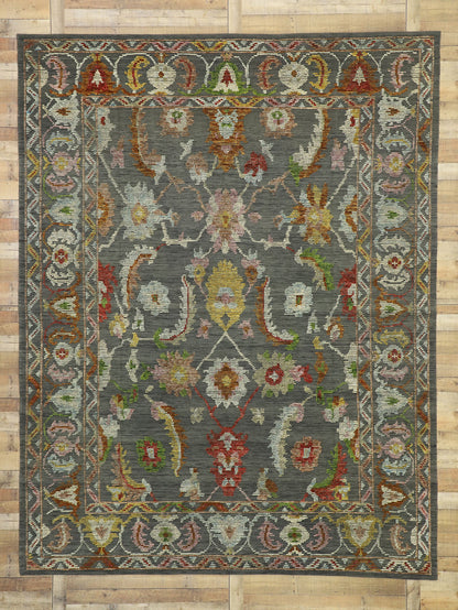10 x 12 Contemporary Oushak Souf Rug 30515