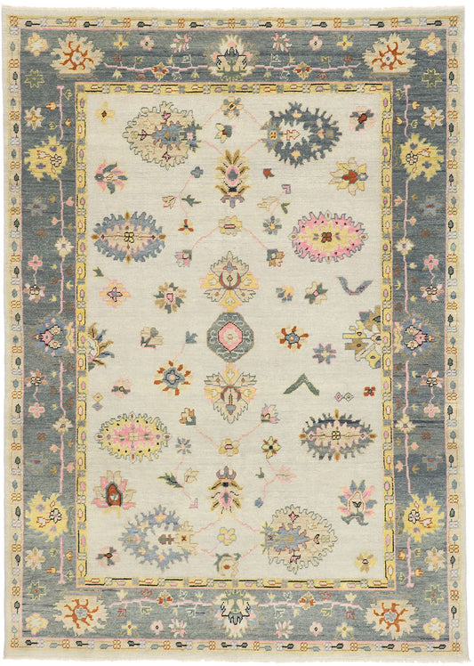9 x 13 Oushak Rug 77389